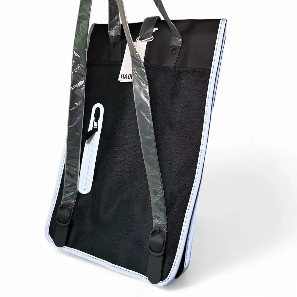 Rains Backpack Black Reflective - NWT Unisex, Waterproof